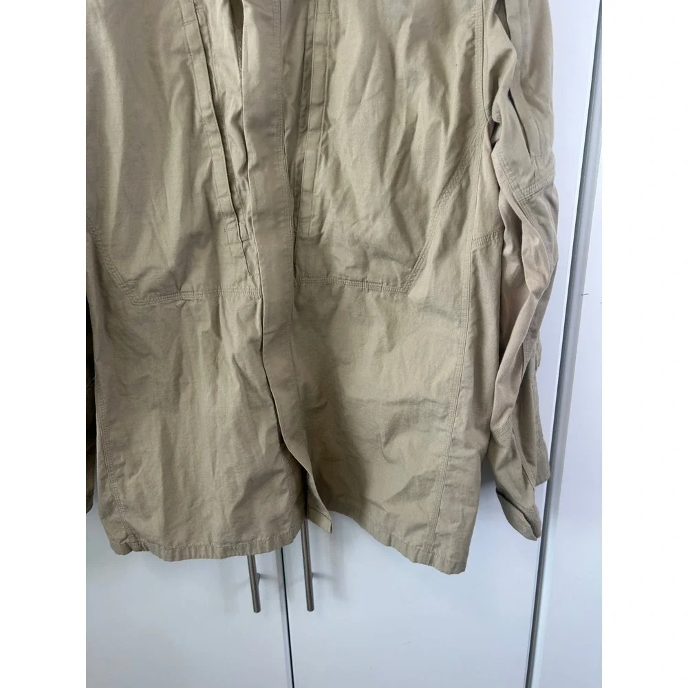 5.11 Tactical Rapid Assault Shirt Khaki Tan Ripstop Field Jacket Mens Large